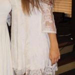 Illa Illa White Lace Graduation/ Bride Dress Photo 4