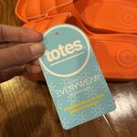 Totes Everywear Slides Sandals Summer Orange Womens Size 11 NEW Photo 1