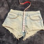 Cotton On Embroidered Short shorts, distressed denim shorts, boho shorts, western shorts Photo 5