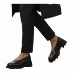 Katy Perry  Dearling Slip On Black Wrinkle Patent Loafers Women’s-10M NWB Photo 1