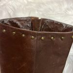 Dolce Vita Deluxe Brand Brown Leather Boots Sz 8 Bin 21 Photo 10