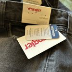 Wrangler NWT Women's Destructed Denim Loose Roll Short Moonlight Photo 7