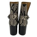Tory Burch Kira Stamped Snake Print Leather Bootie - 8.5 Photo 3