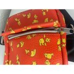 Disney NWOT Winnie the Pooh Crossbody Bag Stretching Yoga Poses 8”x5.5”x2” Photo 2