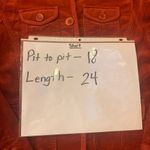 L.L.Bean blazer jacket women’s XS red corduroy four front pockets button sleeves Photo 2