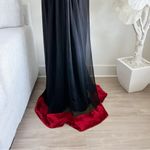 Oscar de la Renta Vintage Multicolor Velvet And Silk Strapless Maxi Gown Photo 2