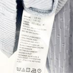 Urban Outfitters  Cynthia Blue Ribbed Sheer Balloon Sleeves Crop Top Size XS Photo 3