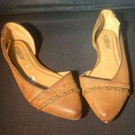 Seychelles Flats Shoes Womens 5.5 Brown Faux Leather Pointed Toe Studded Photo 0