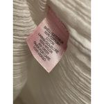 Calypso St. Barth  Crochet Gauzy Top Women‎ Size Medium Blue White Boho Tropical Photo 4