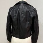 Stradivarius  Leather Moto biker jacket Photo 3