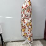 Live 4 Truth  Floral Kimono Top Vibrant Open Elastic Waist Tie Front Plus Size 3X Photo 1