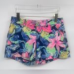 Lilly Pulitzer  bright shorts‎ size 0 Photo 1
