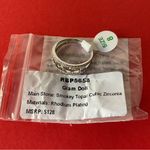 Bomb Party RBP5658 “Glam Doll” Smokey Topaz CZ on Rhodium Size 8 Ring NWT Photo 4