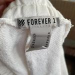 Forever 21  White Activewear Shorts With Orange Stripe Photo 7