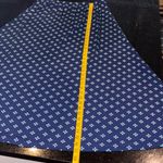 Chico's Navy and White Patterned Maxi Skirt Photo 4