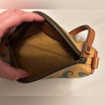 Patricia Nash  painted Italian leather pouch zipper top floral design Photo 6