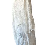 Young Contemporary Style apparel women's size XL white lace kimono Photo 3
