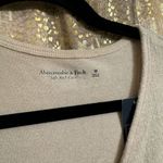 Abercrombie & Fitch Soft Cozy Tie Front Cream Long Sleeve Bodysuit M NWT Photo 2