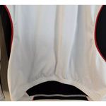 Castelli Corsa Cycling Quarter Zip Jacket‎ Women M *Spot On Sleeve* White Size M Photo 4