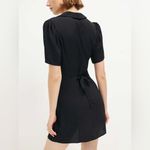 Reformation  Randi Dress Gold Buttons Collared Mini Dress Womens Size 2 Photo 3