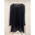 Vintage Havana Women’s  Boho Lace Sheer Dress Coverup L Goth Emo Photo 3