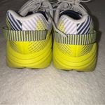 Hoka One One White and Yellow Sneakers Size 8.5 Photo 3