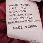 Wantdo Women's Hooded Packable Ultra Light Weight Short Down Jacket Wine Red XS Photo 12