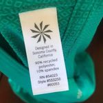 Athleta  Green Swim Board Pull-On Shorts with Zipped Pocket Women’s Size 2 Photo 6