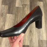 Rockport black red leather block heels square toe comfort dress shoes size 10 Photo 7