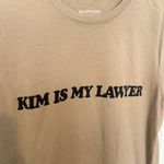 Talentless  “KIM IS MY LAWYER” T-shirt SMALL Photo 1