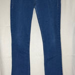 MOTHER The Runaway Blue Skies & Promises Low Rise Flare Jeans Size 28 Photo 0