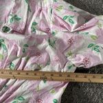 Draper James  RSVP XXL Pink Floral Puff Sleeve Belted Shirt Dress  Pockets Cotton Photo 6