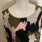Joseph A. qu'est.ce que c'est silk? Camouflage Camo Long Sleeve Sweater Photo 14
