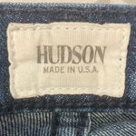 Hudson Jeans Hudson signature flap pocket denim shorts in medium blue wash. Cuffed. Size 28 Photo 4