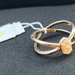 Kendra Scott  Emilie double band rose gold drusy ring Photo 0
