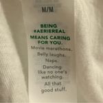 Aerie Graphic Oversized Boyfriend T-Shirt ‘SUMMER FUN’ Rainbow Ombre - size M Photo 7