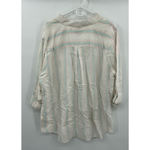 Style & Co . Womens‎ Plus Size Striped Shirt, Rainbow, 3X Photo 3