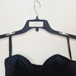 MORE TO COME Sophia Strapless Midi Dress in Black XS Photo 11
