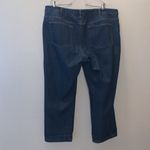 Lands' End Land’s End Fit 2 Blue Denim Capri Jeans Photo 5