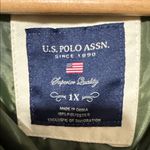 U.S. Polo Assn. Dark Green Puffer Jacket Size 1X Photo 1