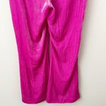 L'Agence  | Hot Pink Velvet Flared Lane Trouser Flare High Rise Viscose Blend | 2 Photo 5