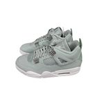 Nike  Air Jordan 4 Retro Seafoam Green Metallic Silver Sz 11.5 W / 10 M NEW Photo 8