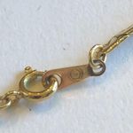 Vintage Gold Tone Chunky Boho Retro Pendant Necklace Photo 3