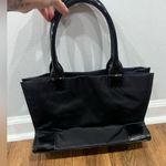 Tory Burch Ella vinyl Tote Black Photo 1
