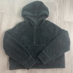 Lululemon Scuba Oversized Sherpa 1/2 Zip Green XL/XXL Photo 5