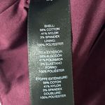 White House | Black Market Women's Red Burgundy Pencil Skirt Size 10 Knee Length Photo 5