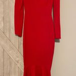 Windsor Ruffle Bottom Off The Shoulder Dress Photo 0