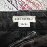 Good American Good Girlfriend Charcoal Black
Straight Leg Jeans Photo 5