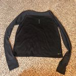 Nike  Dri-FIT Long‎ Sleeve Running Top Athletic Shirt Black Women's M Photo 4