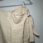 Old Navy Khaki Wrap Skort Women's Small Minimal Basic Summer Vacation Resort Photo 1